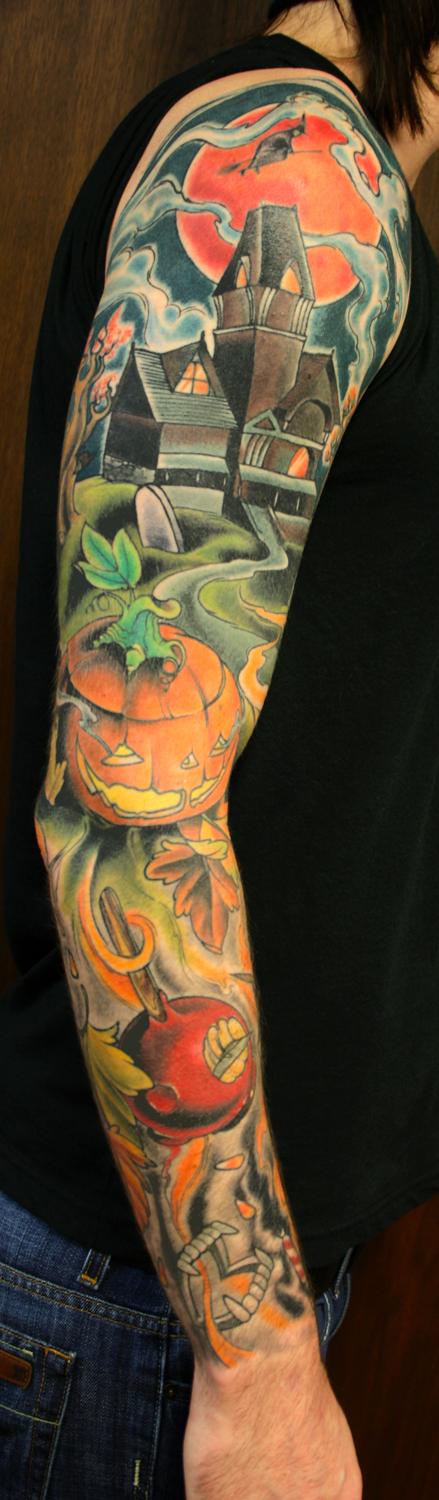 Joshua Bowers - Halloween sleeve
